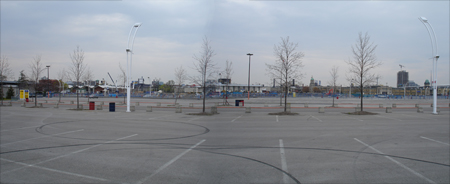 Toronto Exhibition Stadium Construction
